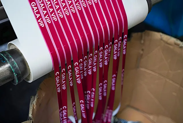 Custom Printed Lanyards Production